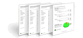 Illustraion of reports in LearnerTrack